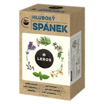 LEROS Hluboký spánek čaj 20x1g