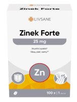 LIVSANE Zinek Forte 25mg tbl.100