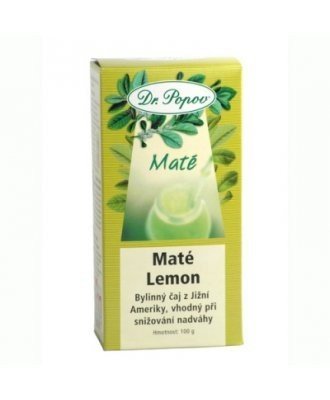 Dr. Popov Maté Lemon sypaný čaj 100 g