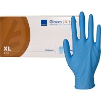 ABENA Rukavice vyš.Nitril Clas.XL nepud.modré 30ks ABENA Rukavice vyš.Nitril Clas.XL nepud.modré 30ks