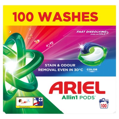 Ariel Color Allin1 kapsle na praní 100 ks