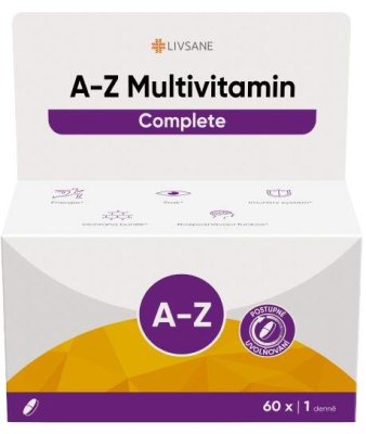 LIVSANE A-Z Multivitamin Complete tbl.60