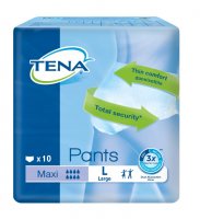 TENA Pants Maxi Large - Inkontinenční kalhotky (10ks)