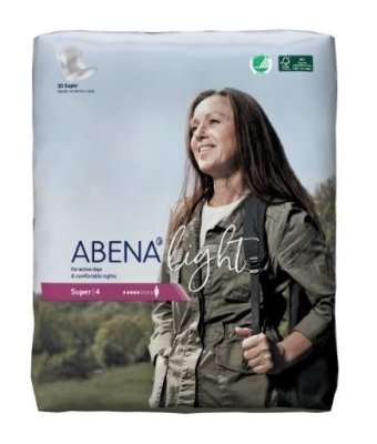 ABENA LIGHT SUPER 4 VLOŽKY ABSORPČNÍ, 850ML, 30KS