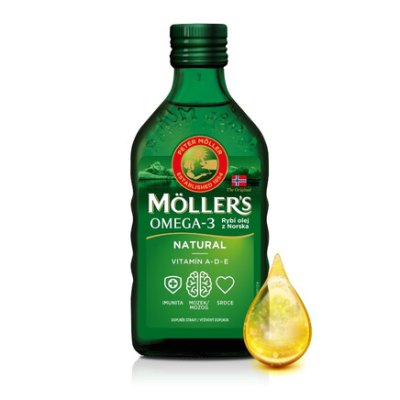 Mollers Omega 3 Natur olej 250 ml