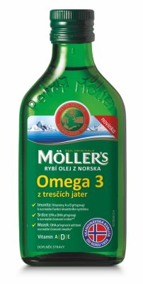 Mollers Omega 3 Natur olej 250 ml