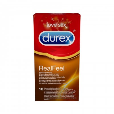 Durex Real Feel kondomy 10 ks