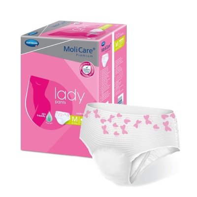 MoliCare Lady Pants 5 kapek vel. M inkontinenční kalhotky 8 ks