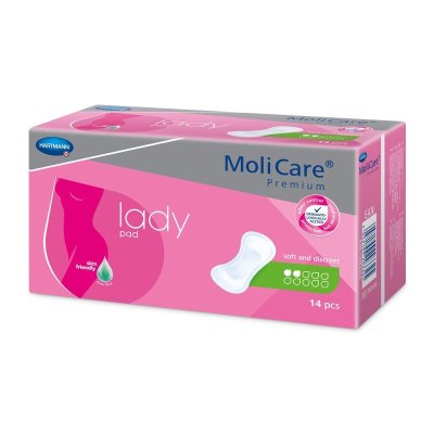 MoliCare Lady 2 kapky inkontinenční vložky 14 ks