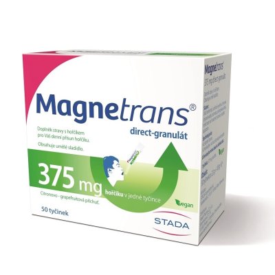 Stada Pharma Magnetrans 375 mg 50 tyčinek granulátu