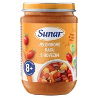 Sunar příkrm Zeleninové ragú s hovězím od ukončení 8m+ 190g