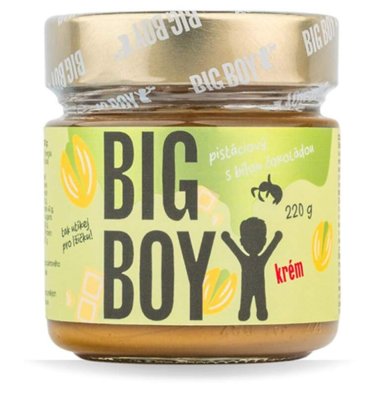 Big Boy Pistácie s bílou čokoládou 220 g