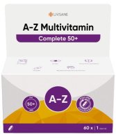 LIVSANE A-Z Multivitamin Complete 50+ tbl.60