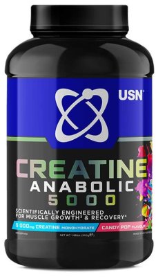 USN Creatine Anabolic 5000 900 g candy pop
