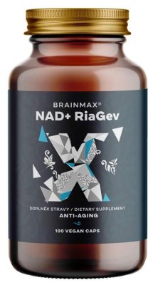 BrainMax® NAD+ RiaGev 750 mg 100 rostlinných kapslí