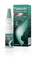 NASIVIN SENSITIVE 0,01 % 0,1MG/ML nosní podání GTT SOL 1X5ML