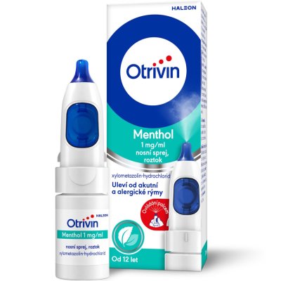 OTRIVIN MENTHOL 1MG/ML NAS SPR SOL 1X10ML II