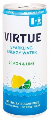 Virtue energetická syc.voda Citron a limetka 250ml