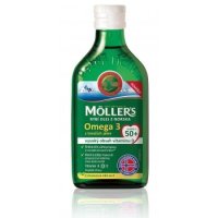 Mollers Omega 3 dospělí 50+ 250 ml