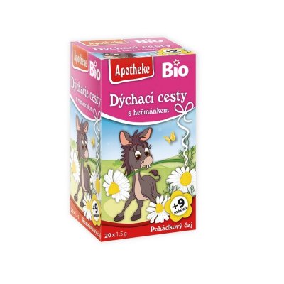 Apotheke Dětský BIO Pohádkový čaj Dýchací cesty 20x1,5 g