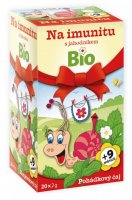 Dětský BIO Pohádkový čaj Imunita s jahodník.20x2g