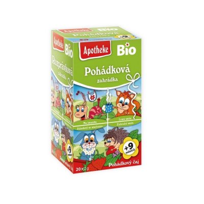 Apotheke Dětský BIO Pohádkový čaj Pohádková zahrádka 20x2 g