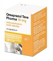 OMEPRAZOL TEVA PHARMA 10MG enterosolventní tvrdé tobolky 28