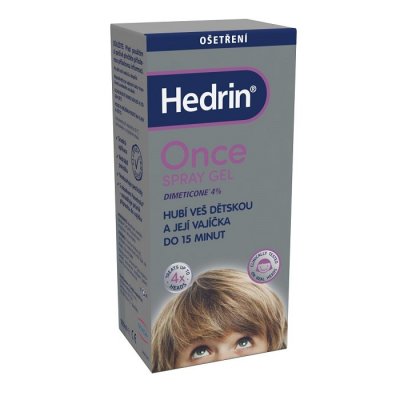 HEDRIN ONCE Spray Gel 100ml - II. jakost