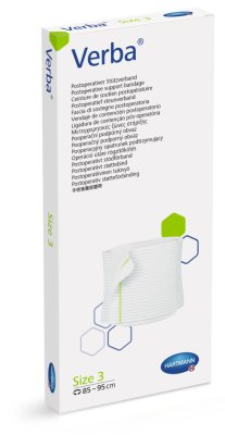 Pás břišní Verba podpůrný vel.3/1ks 85-95cm Pás břišní Verba podpůrný vel.3/1ks 85-95cm