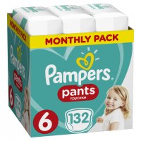 Pampers kalhotkové plenky Monthly Box S6 132ks