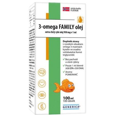 3-omega FAMILY olej 100ml Generica