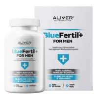 ALIVER NUTRACEUTICS Bluefertil +Plus 120 kapslí