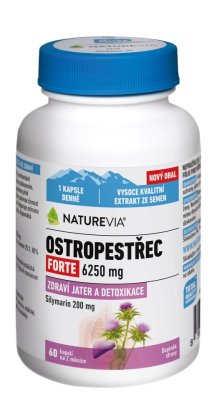 Swiss NatureVia Ostropestřec forte cps.60