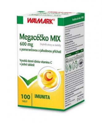 Walmark Megacéčko Mix Vitamín C 600mg tbl.90