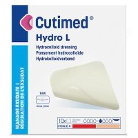 Cutimed Hydro L hydrokoloidní krytí sterilní 7.5x7.5cm 10ks Cutimed Hydro L hydrokoloidní krytí sterilní 7.5x7.5cm 10ks