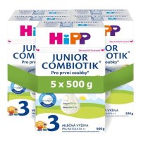 HiPP 3 Junior Combiotik mléčná výživa 5x500g HiPP 3 Junior Combiotik mléčná výživa 5x500g