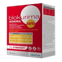 Blokurima Uroherbal Rapid 2g D-manózy sáčky 10x2.3g Blokurima Uroherbal Rapid 2g D-manózy sáčky 10x2.3g