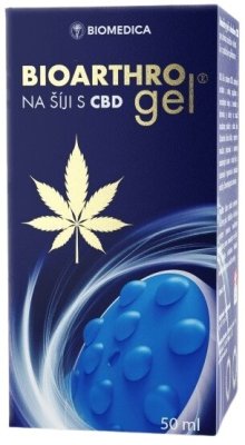 Bioarthro gel na šíji s CBD 50ml Bioarthro gel na šíji s CBD 50ml