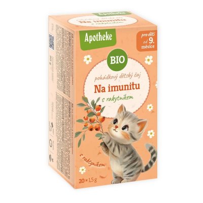 Apotheke Pohádkový dětský čaj Imunita BIO 20x1.5g