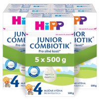 HiPP 4 Junior Combiotik mléčná výživa 5x500g HiPP 4 Junior Combiotik mléčná výživa 5x500g