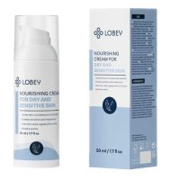 LOBEY Vyživující krém na suchou a citlivou pleť 50ml LOBEY Vyživující krém na suchou a citlivou pleť 50ml