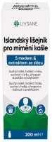 LIVSANE Islandský lišejník proti kašli 200ml LIVSANE Islandský lišejník proti kašli 200ml