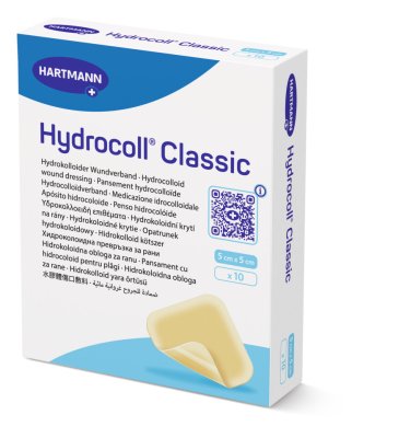 Hartmann Hydrocoll Classic krytí hydrokoloidní 5x5cm 10ks