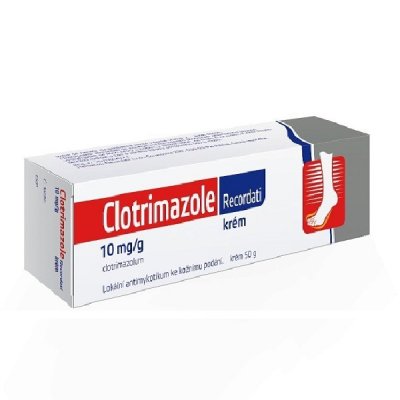 Clotrimazole Recordati 10mg/g krém 50 g