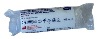 Hartmann Hydrofilní neelastické obinadlo 8cmx5m 1ks