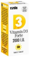 Vitamín D3 Forte 2000 I.U. tbl.30