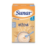 Sunar Cereální kaše rýžová od ukončení 4. měsíce 210g Sunar Cereální kaše rýžová od ukončení 4. měsíce 210g
