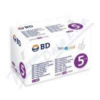 BD 31G Inzulinové jehly 0,25 x 5 mm 100 ks