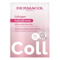 Dermacol Collagen vypínací slupovací maska 2x7.5ml