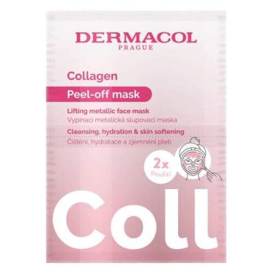 Dermacol Collagen vypínací slupovací maska 2x7.5ml